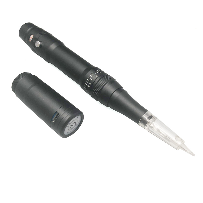 5-Colors Professional Wireless Permanent Makeup Eyebrow Tattoo Machine Pen With Cartridge Needles