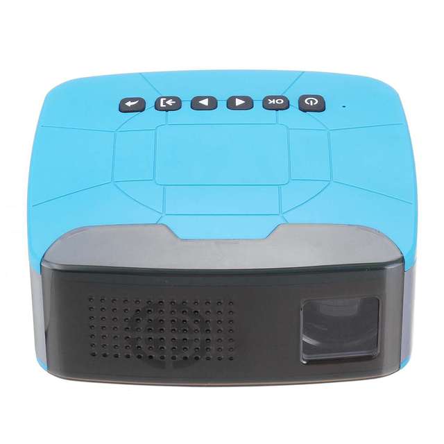 U20 Mini 1080P Projector LED Multimedia 680 Lumen With Short Focus Design For Home Entertainment Led Projector Home Cinema