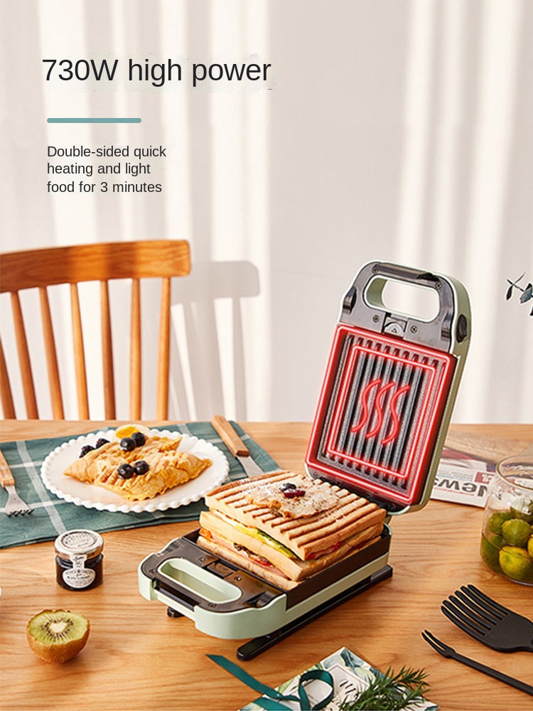 Sandwich Kitchen Breakfast Machine Thickened Household Small Multi-Functional Light Food Toast Bread Waffle Machine Dining room appliances