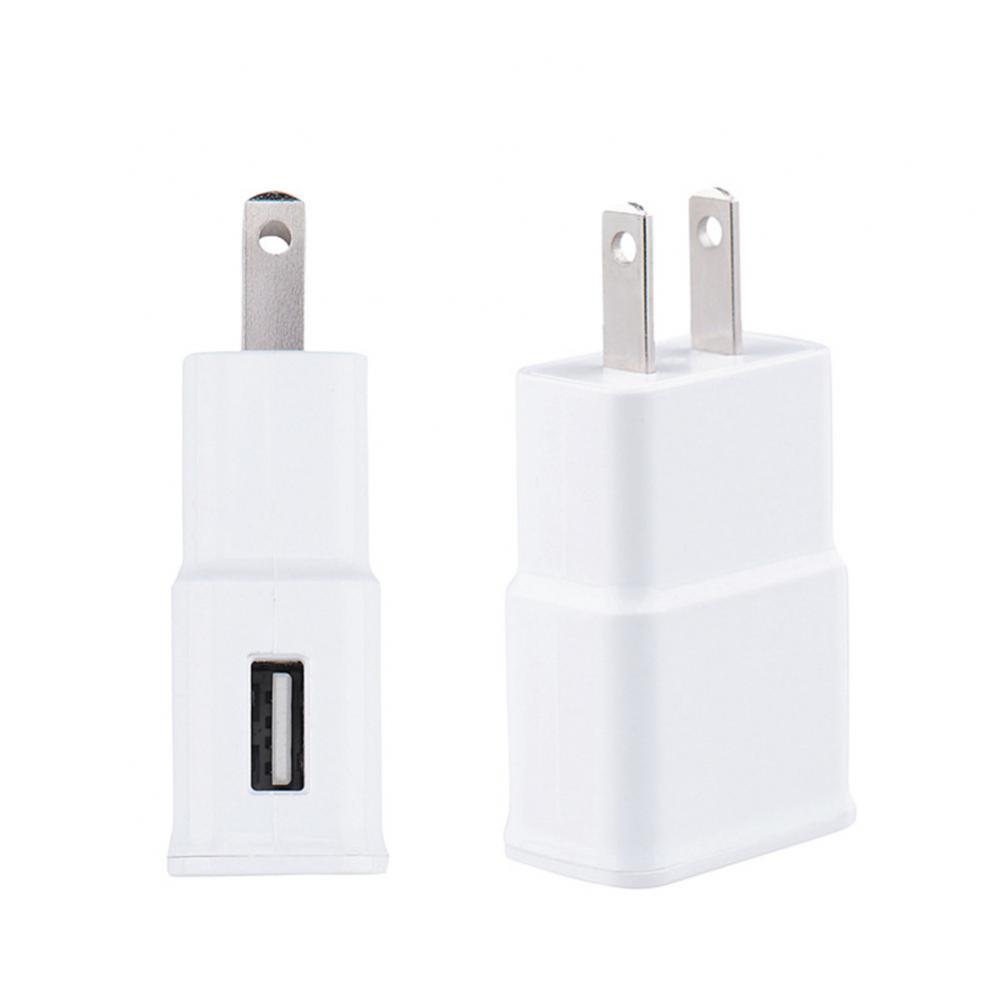 Universal USB Mobile Phone Charging Head 5V 1A Portable Charging Head EU US For Travel Mobile Phone Charger Adapter Accessories