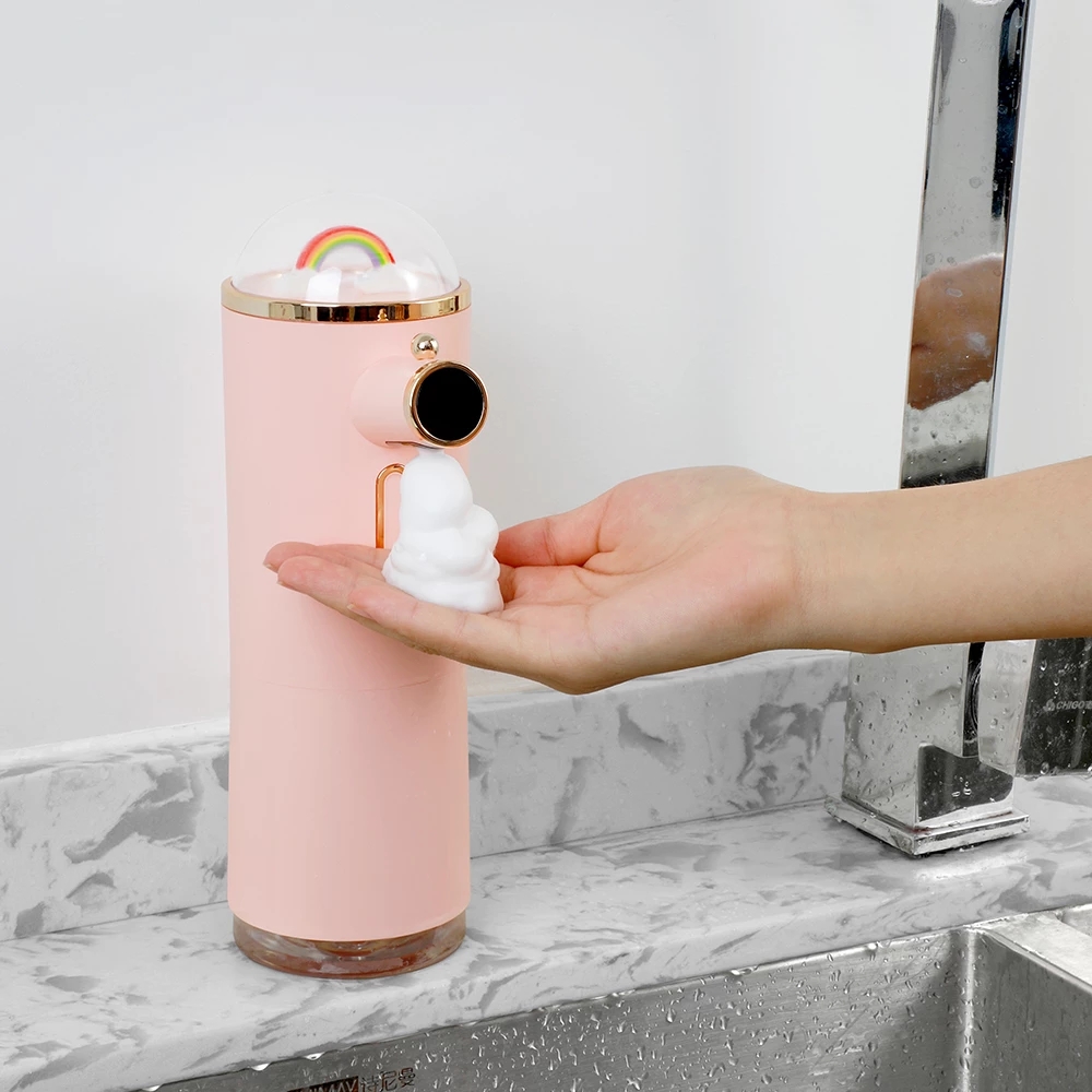 Automatic Induction Foam Soap Dispenser Intelligent Digital Display Infrared Sensing Soap Dispenser Bathroom Accessories