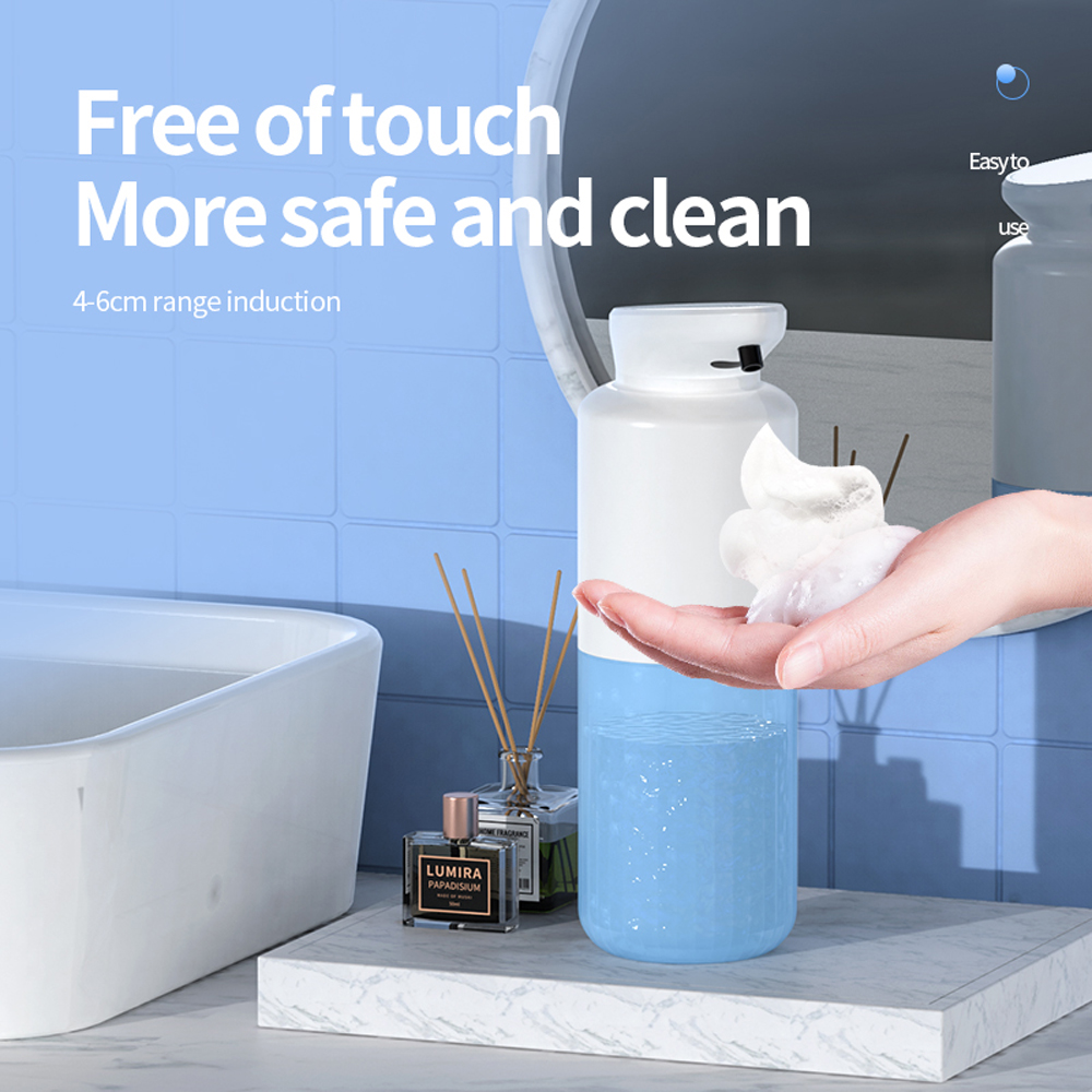 Soap dispenser Automatic Foam Hand Washer Liquid Soap Dispensers Bathroom Smart Wash Soap 0.20s Infrared Sensor For Homes
