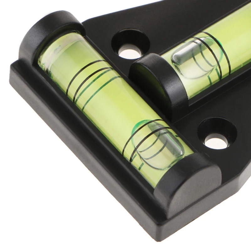 Mini Spirit Level Measuring Tools 1PC Supplies Motorhome Truck Boat Console Table Bubble Shell Triangular T-Type Spirit Level