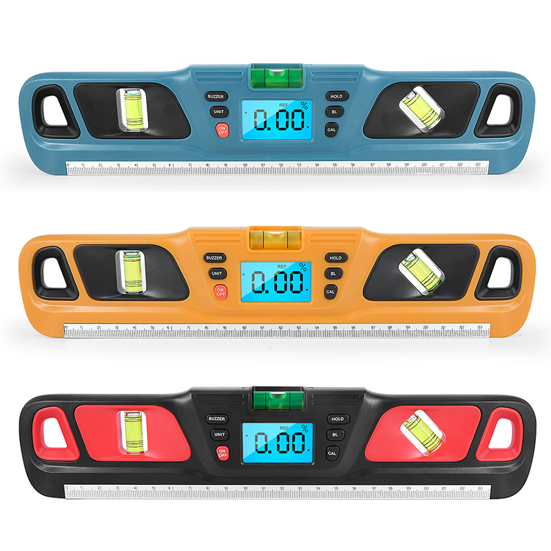 High Precision Spirit Level Ruler Digital Protractor Angle Finder Magnetic Base Goniometer Level Measuring Tools Inclinometer