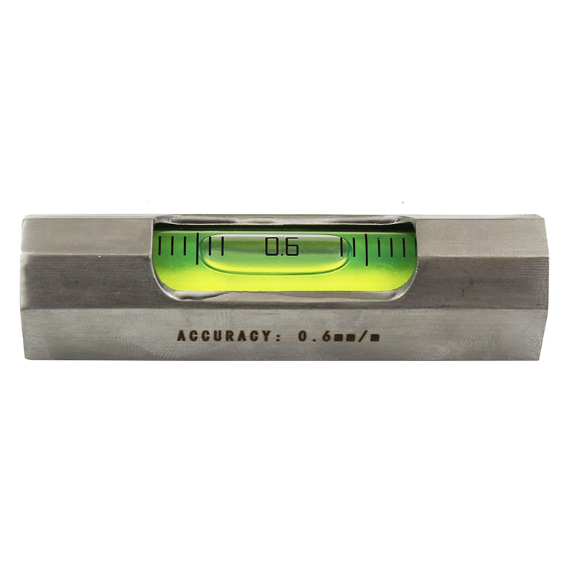 Mini Bar Type Spirit Level Bubble Stainless Steel Mini Level Bubble for Machine Tool length 84mm