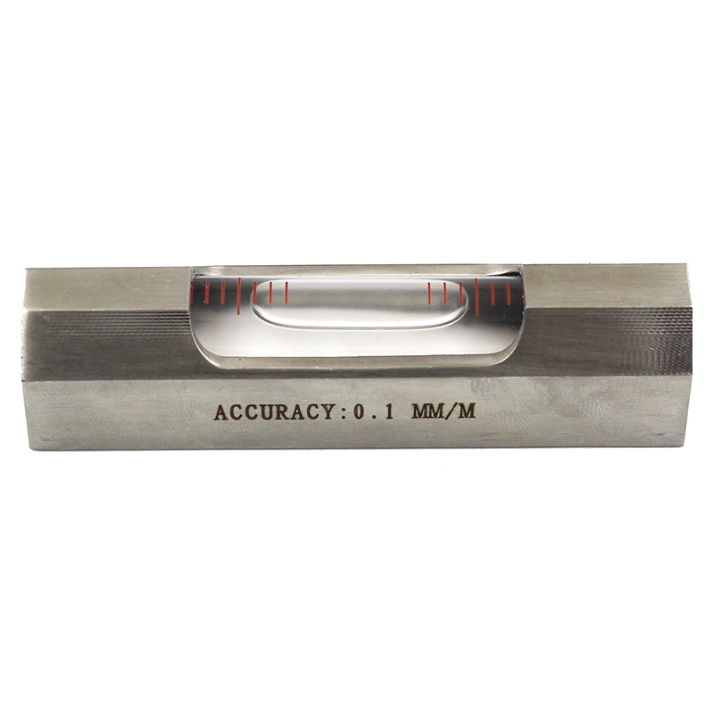 Mini Bar Type Spirit Level Bubble Stainless Steel Mini Level Bubble for Machine Tool length 84mm