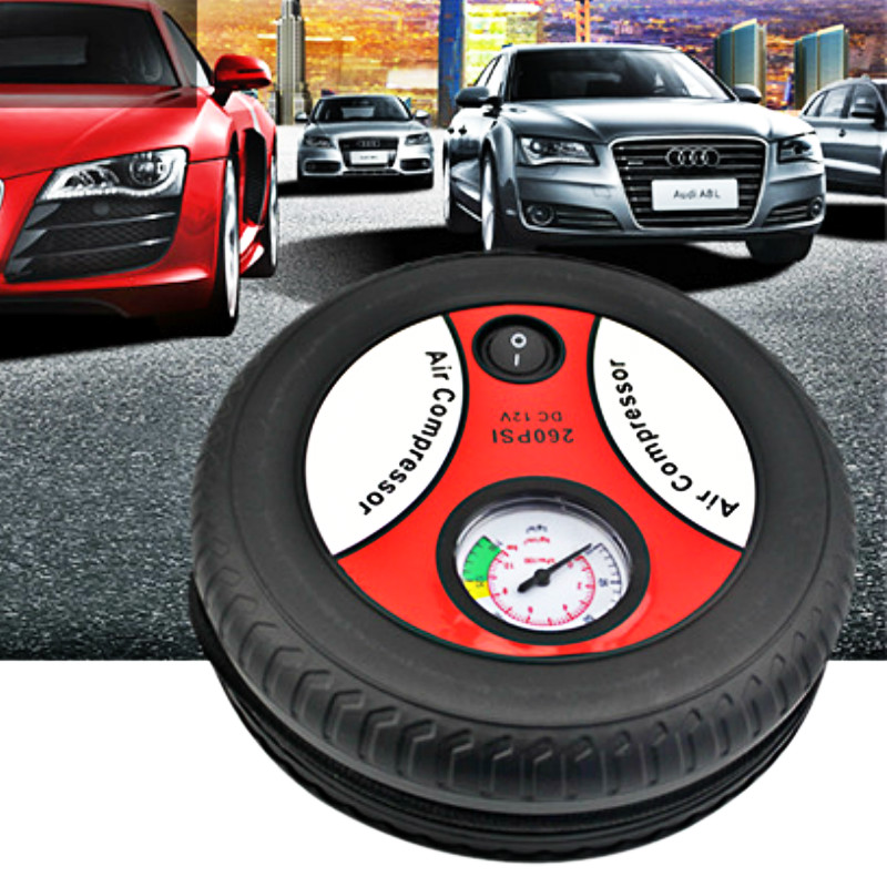 Car Tire Inflation Pump Air CompressorAuto Pump Portable Electric Mini Car Tire Inflation Pump as picture