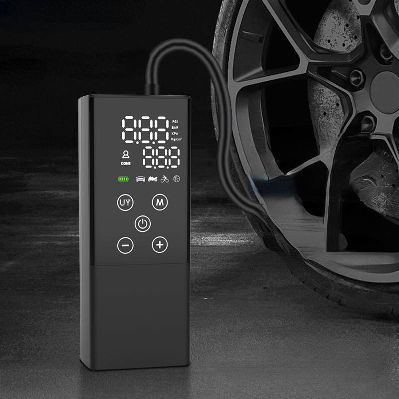 Outside Small Mini Portable Touch Tire Air Pump Car Wireless Electric Car Air Pump Air Pump  Electric Air Pump  Tyre Inflators