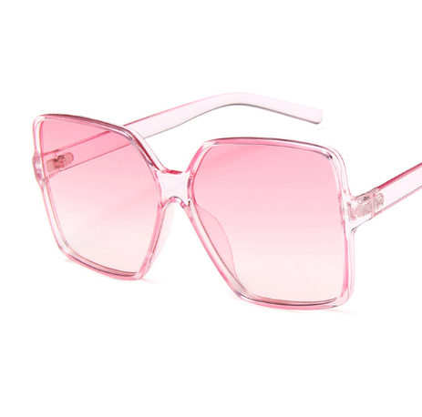 New Fashion Oversized Retro Sunglasses Women Gradient Color Lens Brand Designer Ladies Sun Glasses UV400