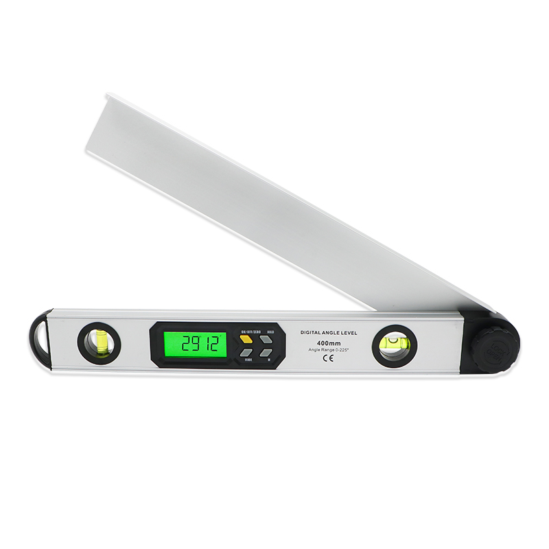 225 degree Angle Finder 400mm Spirit Level Measuring Gauge Meter Aluminum Alloy Digital Goniometer Electronic Protractor