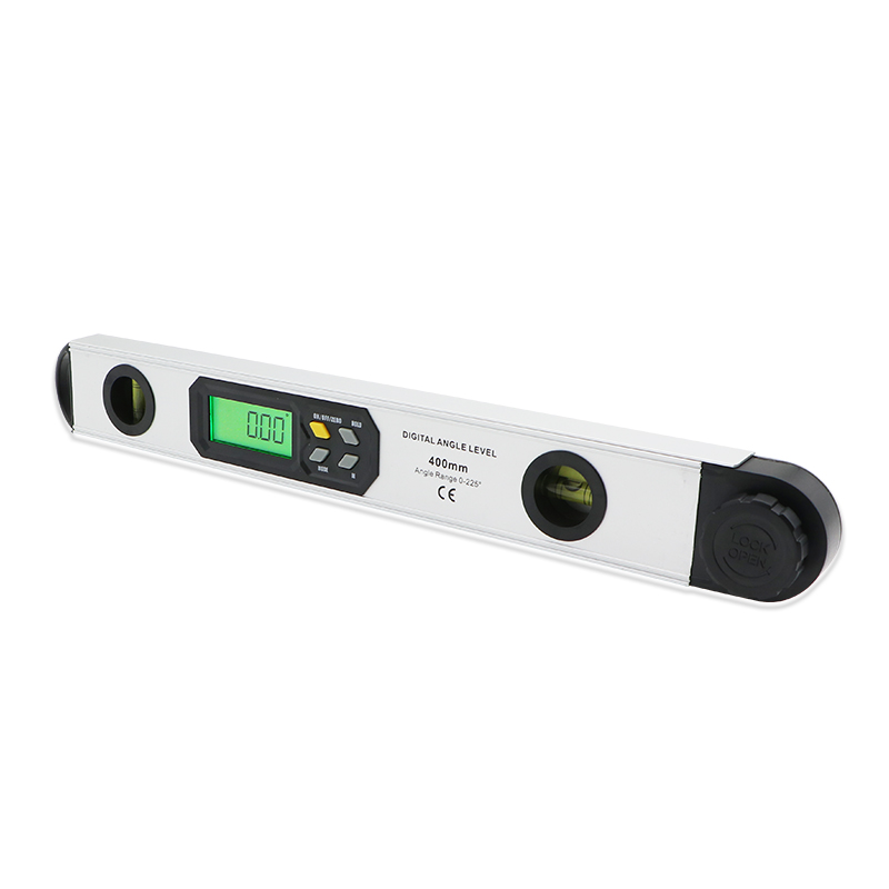225 degree Angle Finder 400mm Spirit Level Measuring Gauge Meter Aluminum Alloy Digital Goniometer Electronic Protractor