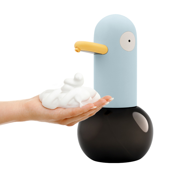 Foam Soap Dispenser Bathroom Duck Shaped Soap Dispenser Automatic Foaming Liquid Soap Dispensers Touchless USB for Hotel