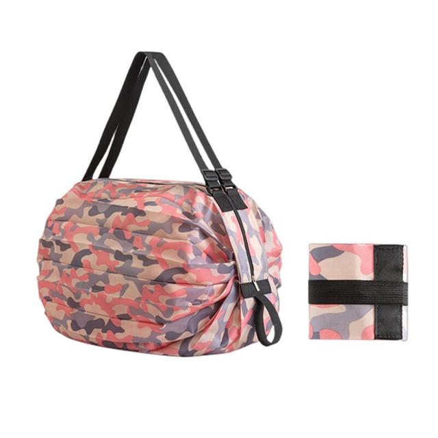 Magic Reusable Shopper Bag Foldable Mini Small Handbags Women's Tote Bag Shopping Travel Accessories Essential Storage Organizer