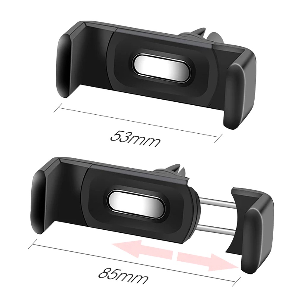 Universal Cellphone Holder Car Air Outlet Mount Clip for Mobile Phone Holder ABS Car Mount Phone Support Interior Accessories