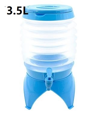 3.5L Outdoor Water Bags Foldable Portable Drinking Camp Cooking Picnic BBQ Water Container Bag Carrier Car Water Tank