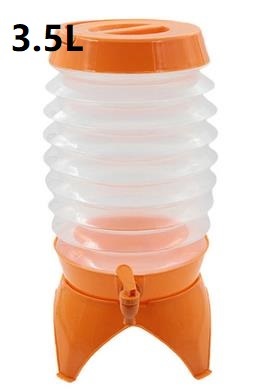 3.5L Outdoor Water Bags Foldable Portable Drinking Camp Cooking Picnic BBQ Water Container Bag Carrier Car Water Tank