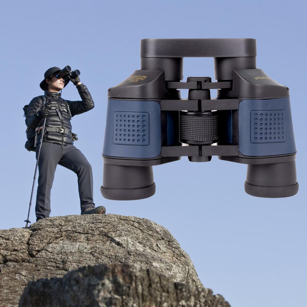 60X60 Telescope High Magnification Night Vision Red Film Binoculars Telescope with Coordinates for Hiking Camping