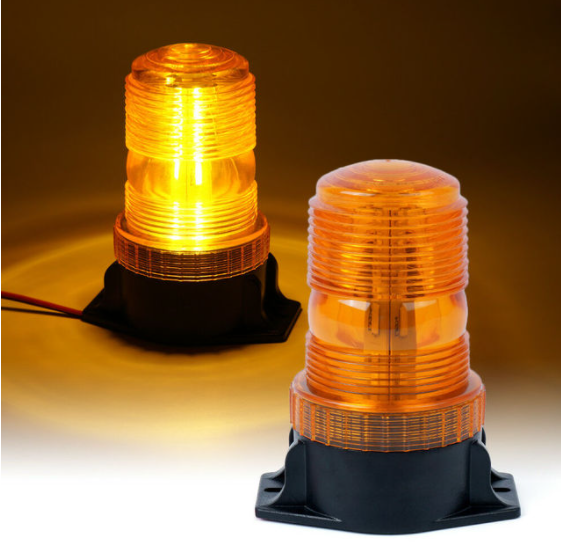 1pc Rooftop 30 LED bright Strobe Light Emergency Warning flash light for Forklift Trucks amber blue red