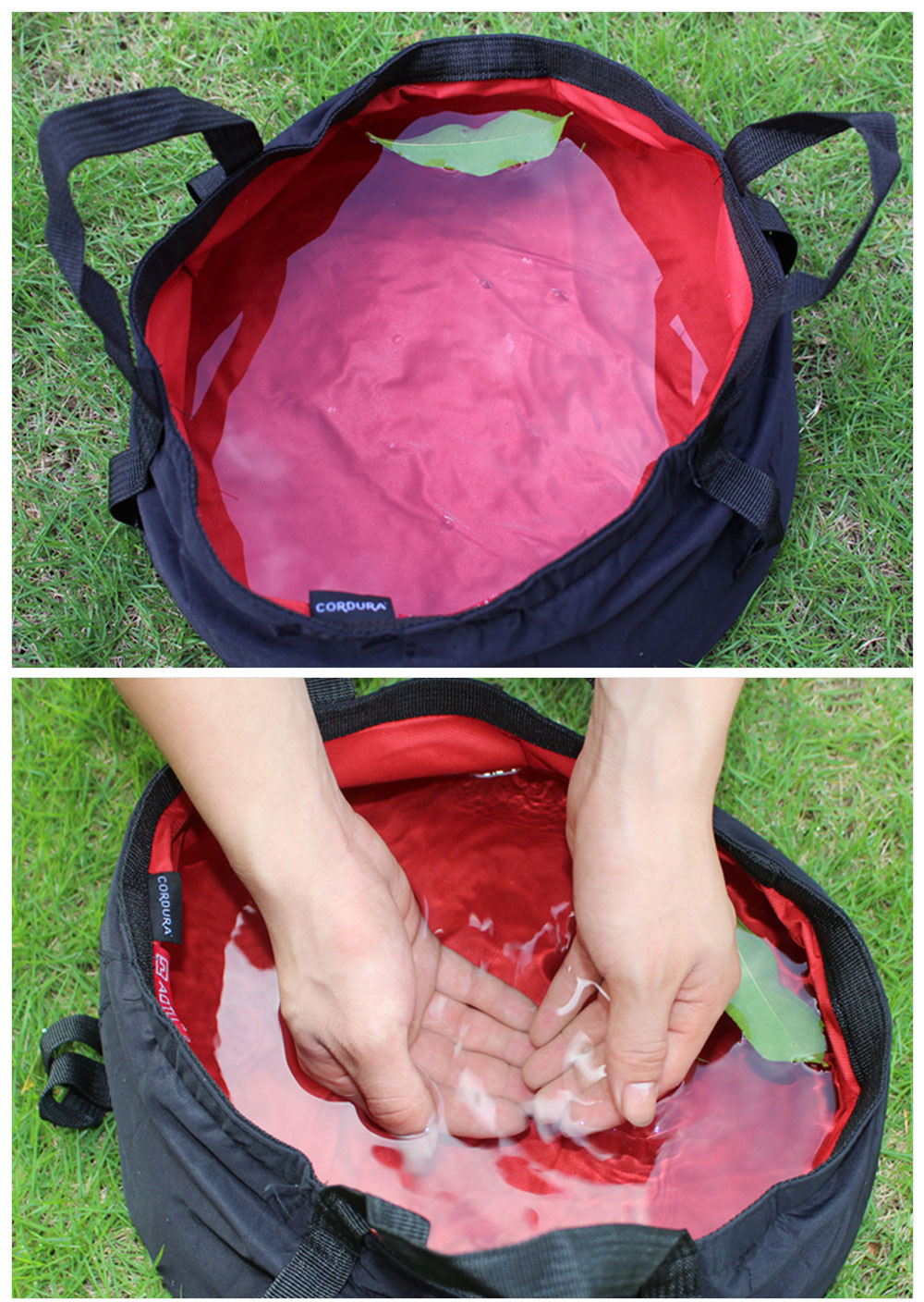 8.5L Outdoor Foldable Water Bag Portable Collapsible Camping Washing Basin Bucket Fishing Folding Bucket Hiking Water Container