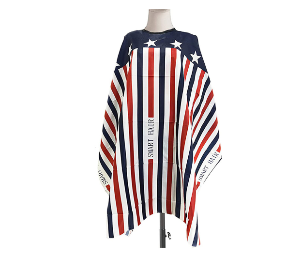 Hairdressing Coth Pattern Cutting Hair Waterproof Cloth Salon Barber Cape Professional Hair Stylist Retro Hairdressing Cloth