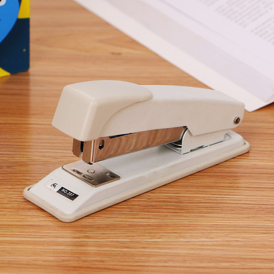 1pc stapler high-quality durable metal stapler learning stationery office supplies binding machine