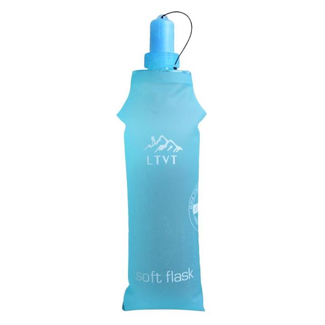 150ML Folding Soft Flask Sport Water Bottle Running Camping Hiking Water Bag Collapsible Drink Water Bottle Water Bag