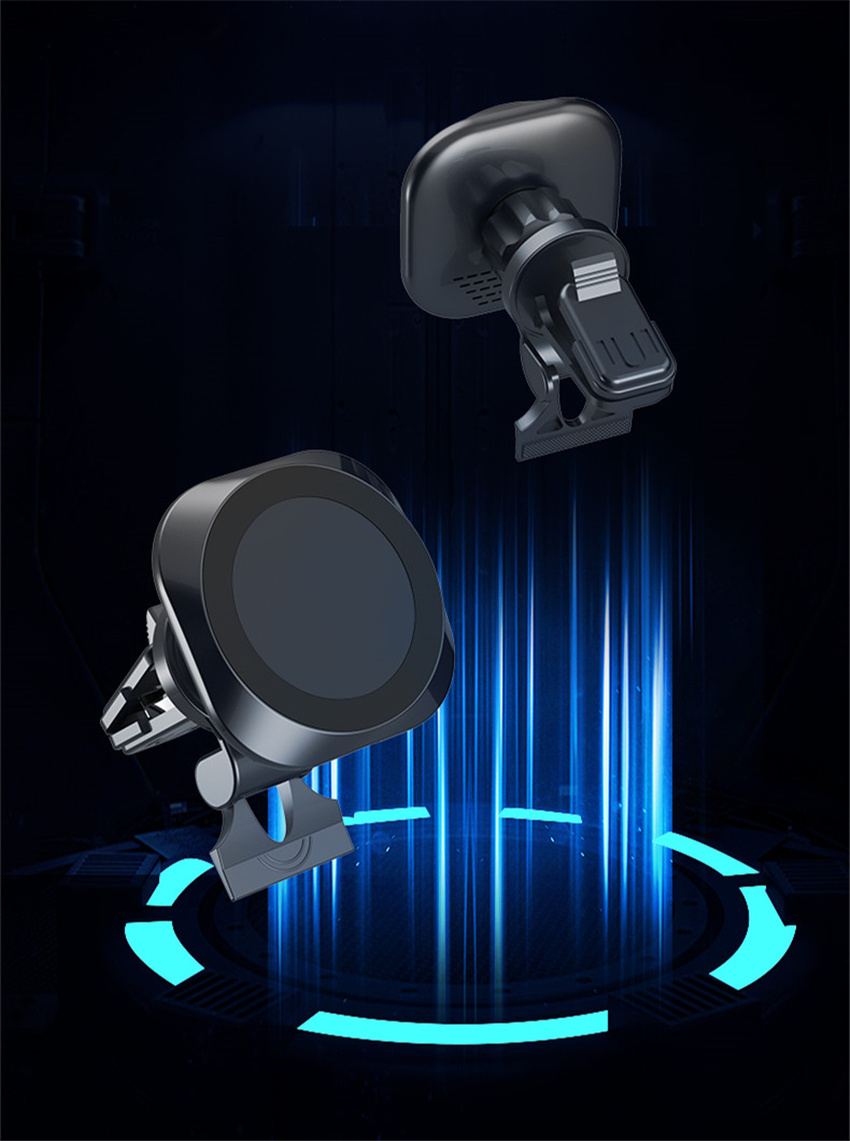 30W QI Magnetic Car Wireless Charger for macsafe iPhone 13 12 pro max mini Air Vent Car Phone Holder Stand Fast Car Charging