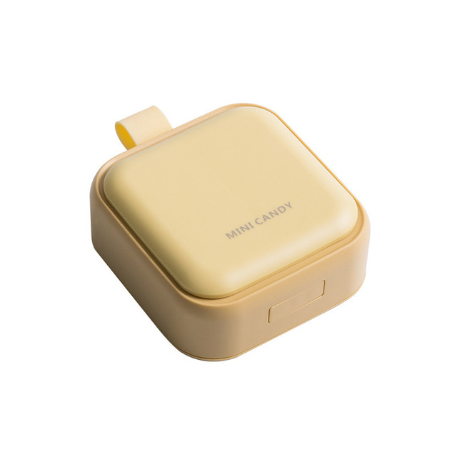 Portable Medicine Box with Lid Mini Sealed Dustproof Pill Dispenser Storage Case Travel 4 Grids Tablet Sub-box Drug Container