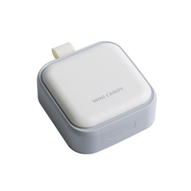 Portable Medicine Box with Lid Mini Sealed Dustproof Pill Dispenser Storage Case Travel 4 Grids Tablet Sub-box Drug Container