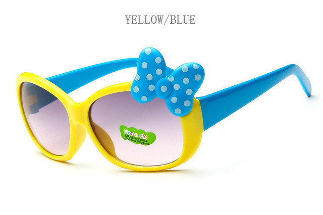 Children Goggle Girls Alloy Sunglasses Hot Fashion  Boys Girls Baby Child Classic Retro Cute Sun Glasses
