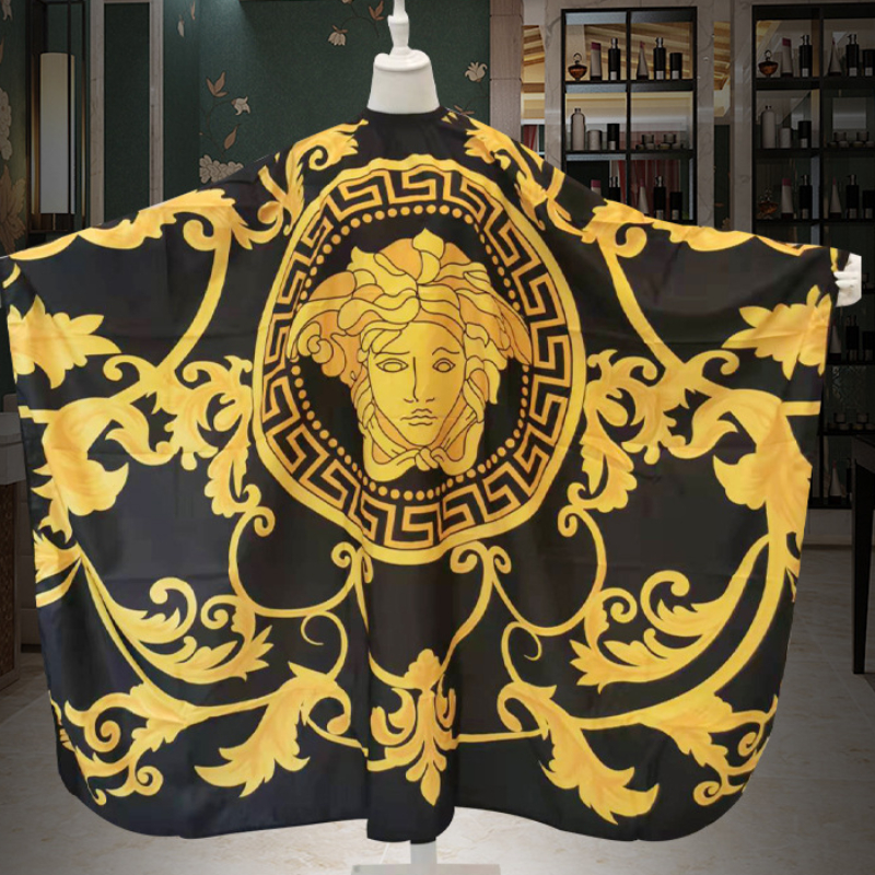 Fashion Barber Haircut Cloth Salon Home Hairdresser Apron Hair Cut Cape Hairdress Gown Hairdressing Coat