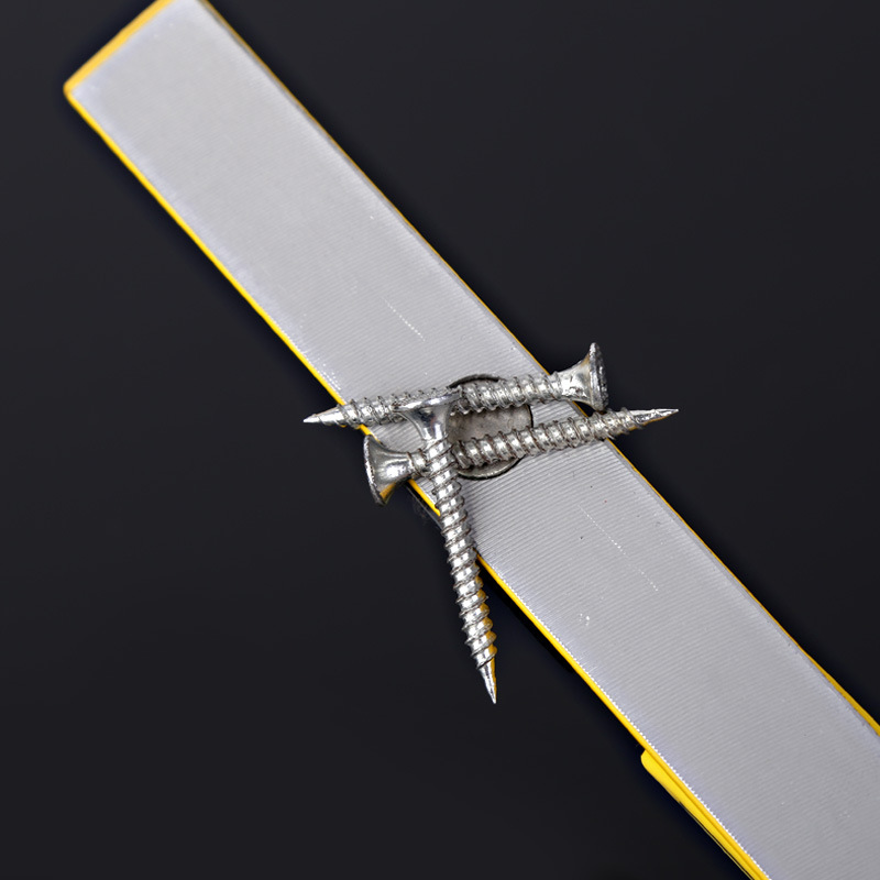 Magnetic Levelling Horizontal Ruler High Precision Small Portable Mini Aluminum Alloy With Magnetic Three Bubbles Level Rule