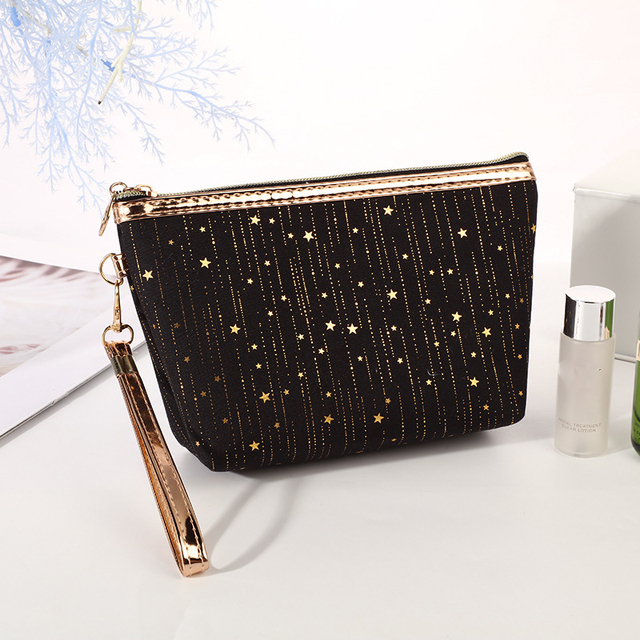 Fashion Women Zipper Cosmetic Bag Make Up Bag Pouch Wash Toiletry Bag Travel Ladies Makeup Bag Tampon Holder Organizer Bags