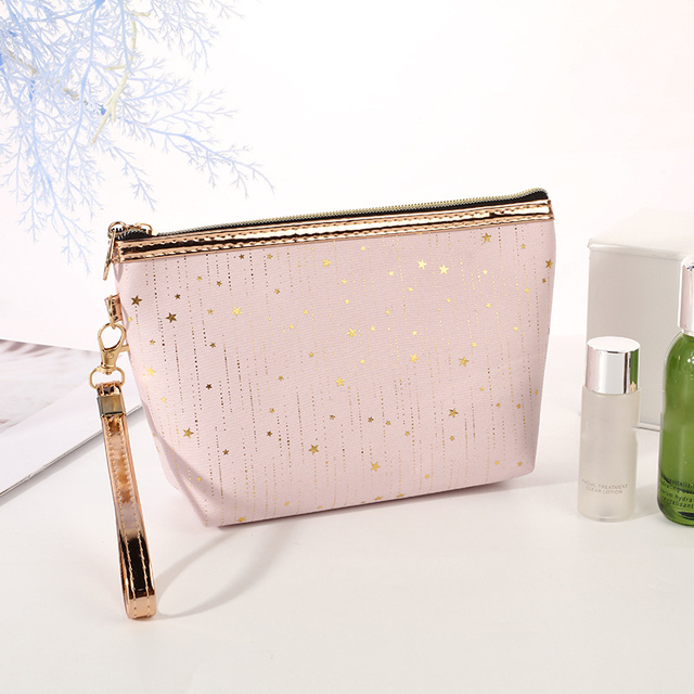 Fashion Women Zipper Cosmetic Bag Make Up Bag Pouch Wash Toiletry Bag Travel Ladies Makeup Bag Tampon Holder Organizer Bags