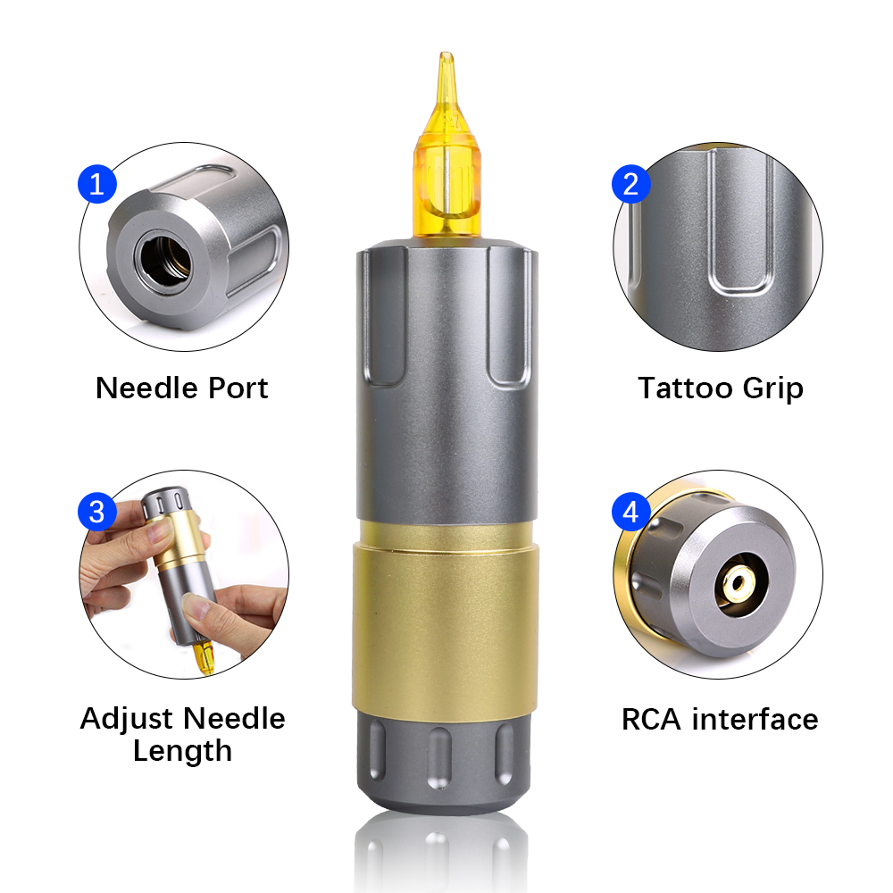 2022 Rotary Tattoo Machine Pen 12000RPM Permanent Makeup Used For Unexpected Body Art