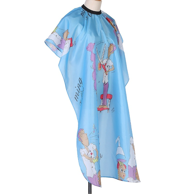 Children&Adult Hairdressing Barber Cloth Haircut Cape Polyester Taffeta Fabric Hairdresser Apron Pro Salon Styling Tool
