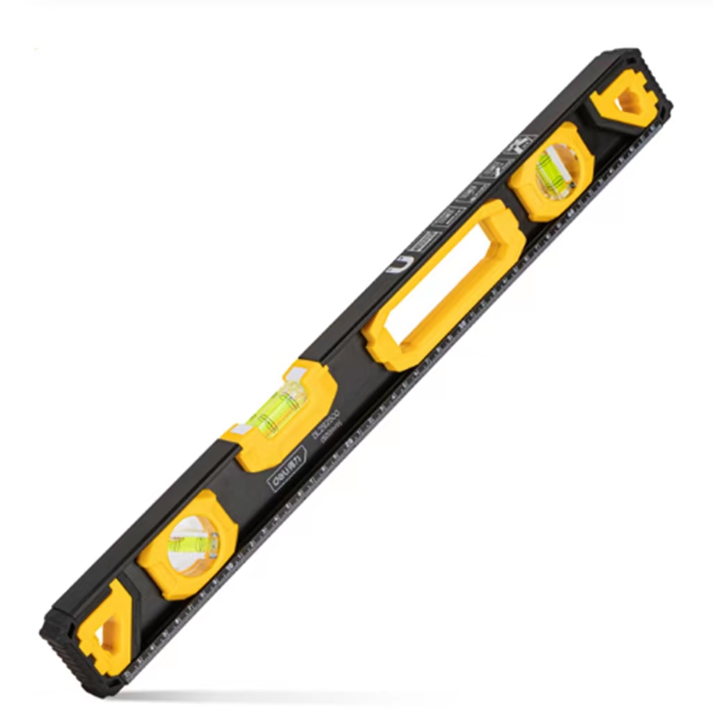 High Precision Solid Aluminum Level Measuring Instruments Anti-drop Strong Magnetic Bubble Level Balancer Ruler Measuring Tools