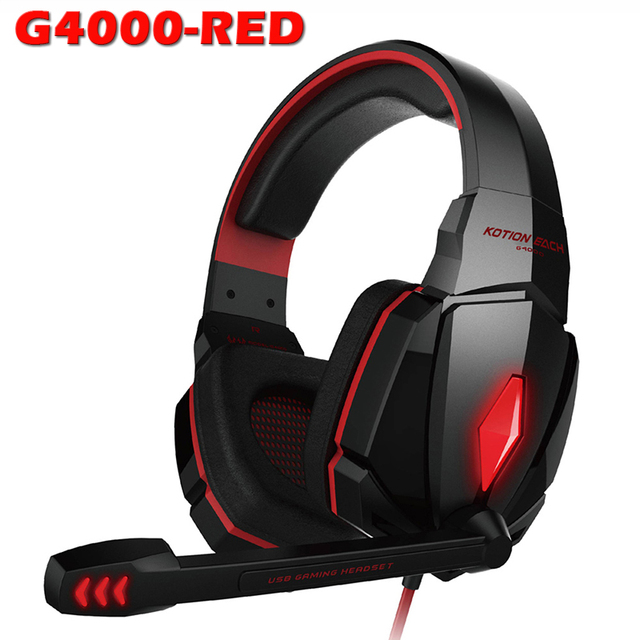 Game Headphones Gaming Headsets Bass Stereo Over-Head Earphone Casque PC Laptop Microphone Wired Headset For Computer