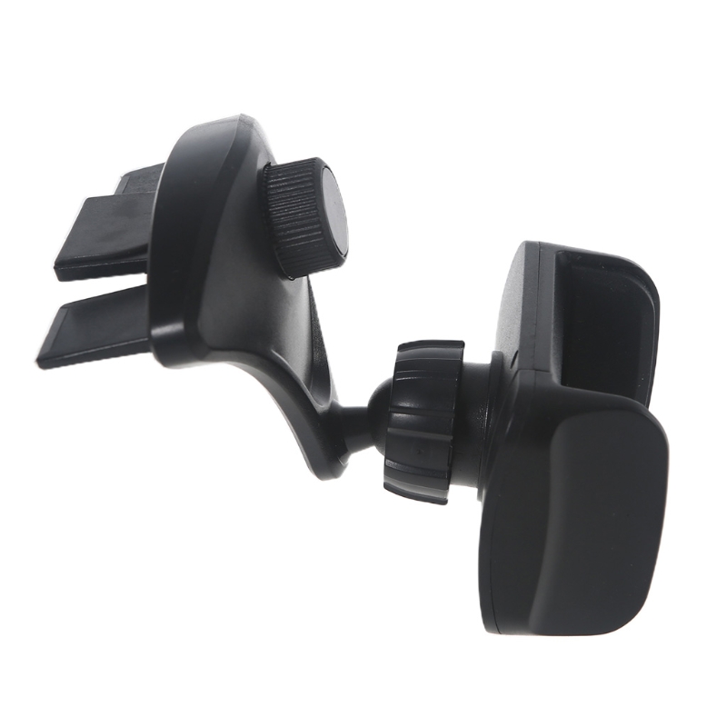 Black Cell Phone Holder for Car CD Port Buckle Mobile Phone Holder for Phone 12/11/11Pro/Xs MAX /XR/XS/X/8