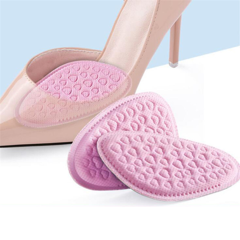 Breathable Forefoot Pads for Shoes Inserts Women High Heels Memory Foam Sponge Massage Shoe Cushion Pain Relief Foot Care Pad