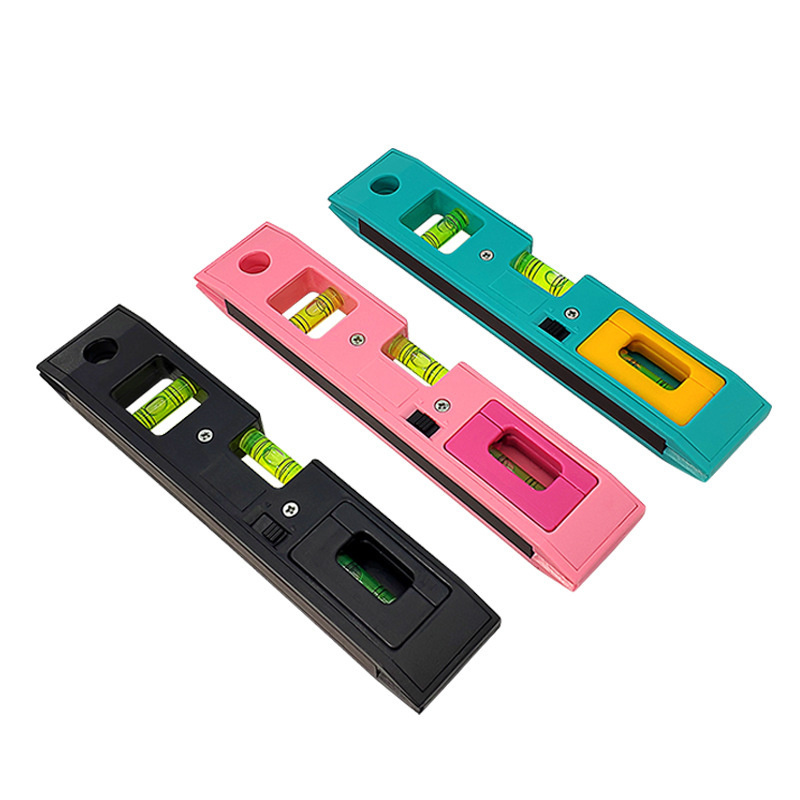Magnetic Spirit Level Bubble Horizontal Ruler Detachable Plug-in Engineering Level Ruler For DIY Home Improvement Balance Ruler