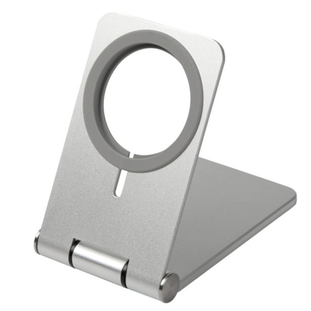 Phone Stand for MagSafe Charger Foldable Aluminum Wireless Charger Phone Stand Holder Cradle Office Home Desk for iPhone 13 Pro