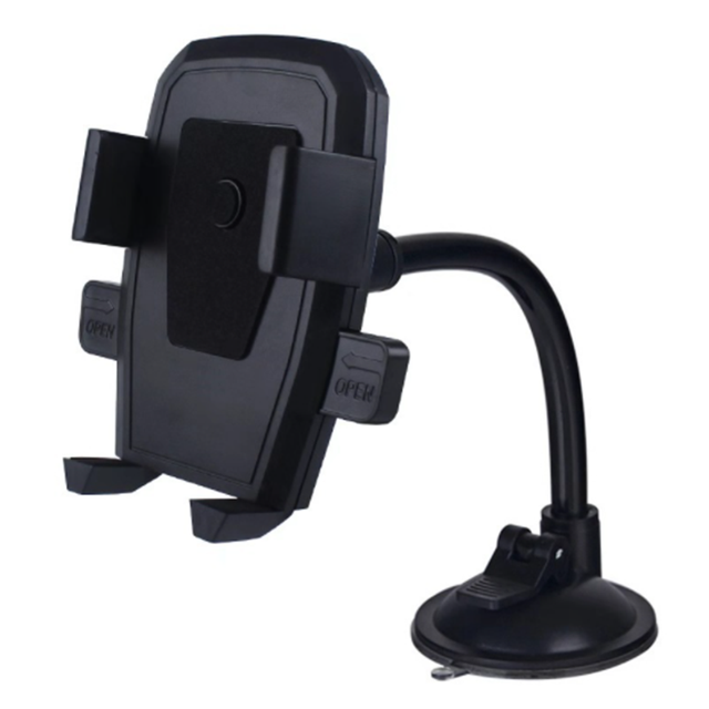 Car Phone Holder Bracket Mount Cup Holder Universal Car Mobile Support Suction Windshield Phone Locking Car-Accessories
