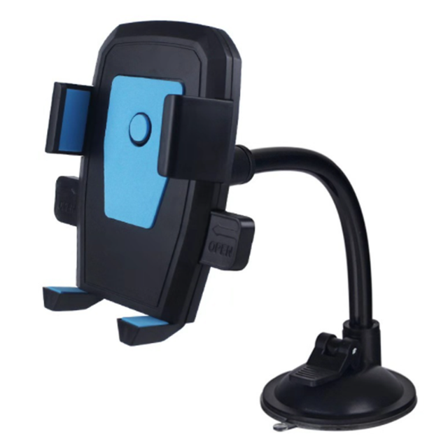 Car Phone Holder Bracket Mount Cup Holder Universal Car Mobile Support Suction Windshield Phone Locking Car-Accessories