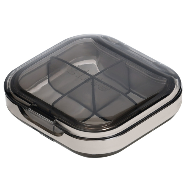Travel Portable Mini Medicine Pill Box Plastic Storage Container Pill Case For Tablets Small Pillbox Organizer Bottle 4/6 Grids