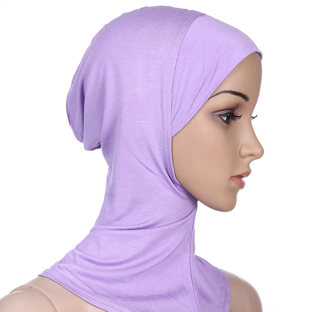 Muslim Underscarf  Women Veil Hijab Bonnet Muslim Women Scarf Turbans Head For Women Women's Hijabs Hijab Caps Hat Islamic