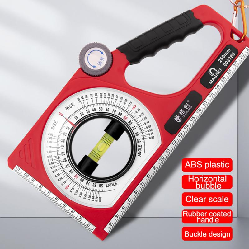 Horizontal Angle Ruler Water Ruler Multipurpose Magnetic Slope Measuring Instrument Civil Construction Engineering Level Ruler