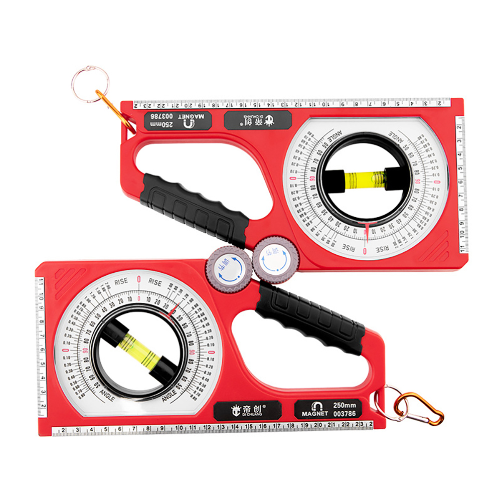 Horizontal Angle Ruler Water Ruler Multipurpose Magnetic Slope Measuring Instrument Civil Construction Engineering Level Ruler