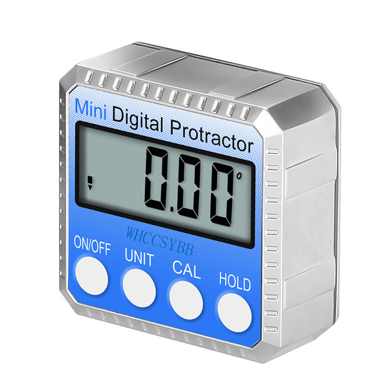 High Precision Goniometer Digital Inclinometer Protractor Slope Meter Magnetic Digital Level Angle Gauge 360Mini Measure