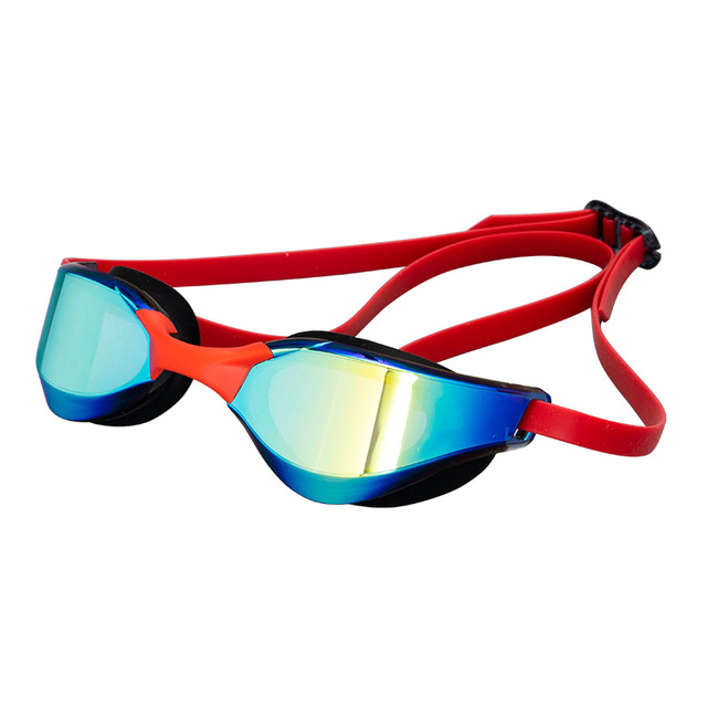 Upgraded Swim Goggles, Mirrored Swimming Glasses Full Protection Pool Goggle for Adult Women Men Youth, Anti-Fog No Leaking